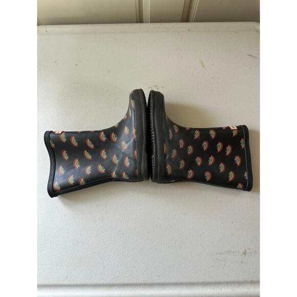 Hunter Kids Original First Classic Mini Rainbow Print Waterproof Rain Boots 10 - Picture 5 of 8